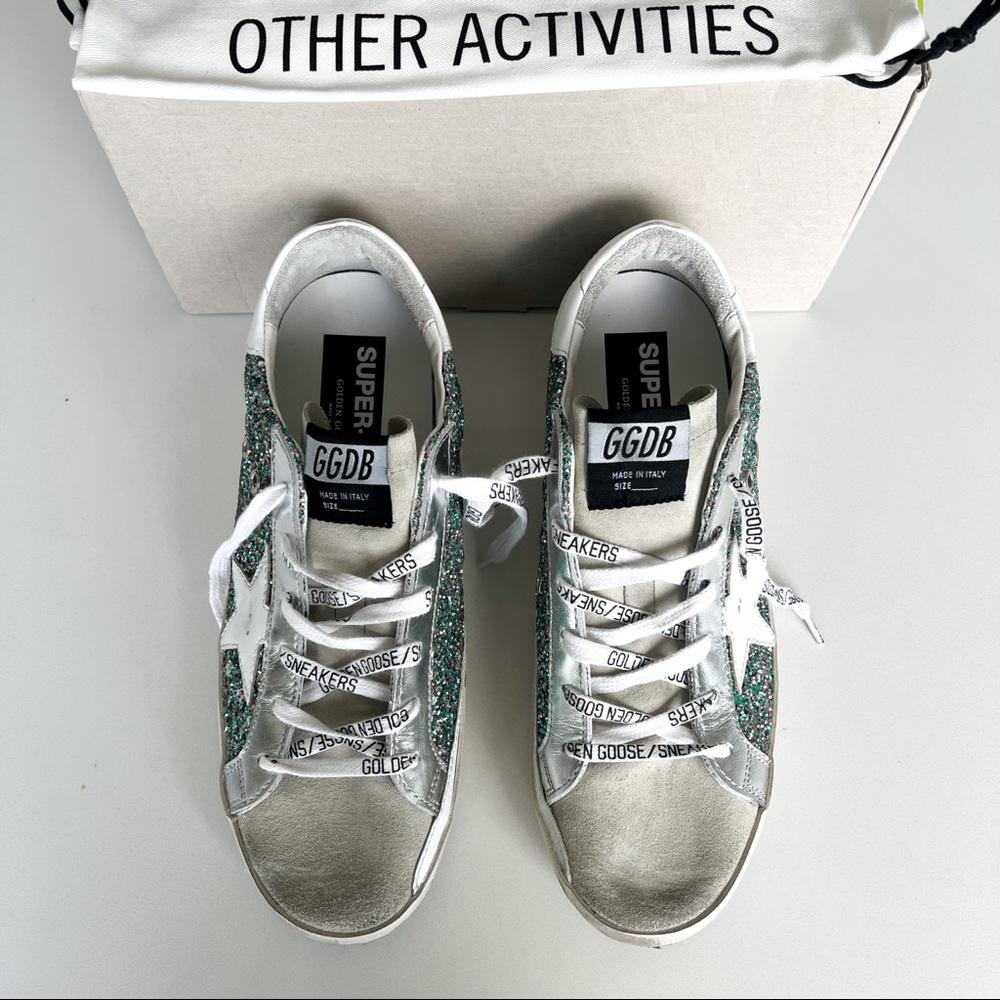✨Private Edition✨ Golden Goose Glitter Superstar Sneakers - Picture 4 of 9